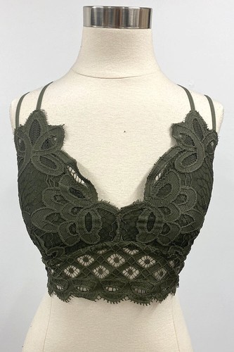 Anemone Women's Sexy Comfortable Lace Wireless Stretch Bra Bralette Top S-XXL - Picture 65 of 252