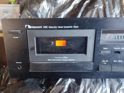 Nakamichi 482Z Discrete # Head Cassette Deck Serviced