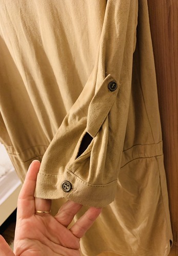 Wi&CO velour tunic beige size L - Picture 3 of 5