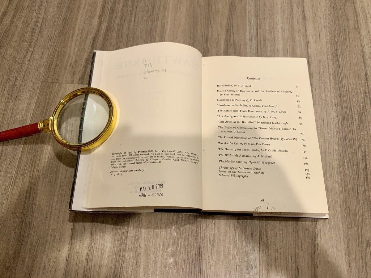 Hawthorne: A Collection of Critical Essays (Twentieth Century