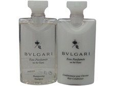 Bvlgari Au the Blanc Shampoo  Conditioner 75ml x3 Each New