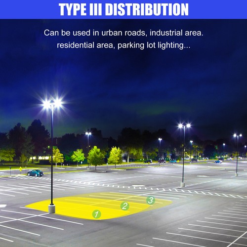 150W 200W 320W 5000K LED Street Parking Lot Light Fixture Shoebox Area Lighting - 第 11/20 張圖片