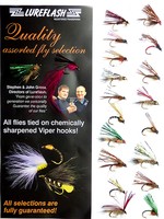 20 Assorted Sparkler Flies Trout Flies In Mixed Sizes For Fly Fishing (20spk) 20 Assorted Sparkler Flies Trout Flies In Mixed Sizes For Fly Fishing (20spk)