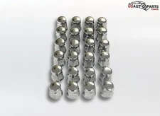 Set of 24 Lug Nuts 1/2" Chrome Mag Wheel Nut .75 Shank 1/2-20RH