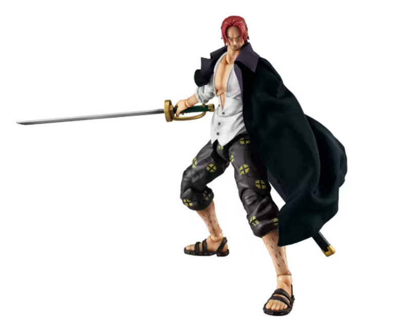 MegaHouse ONE PIECE Variable Action Heroes Shanks Ver.1.5 Japan NEW