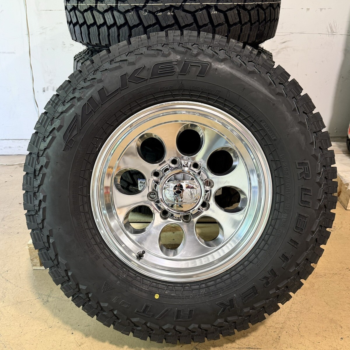 17x9 ION 171 Polished Wheels Rims 33