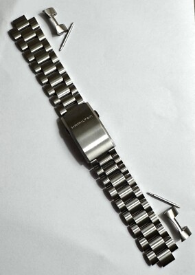 Original Hamilton For CASE-BACK # H702050 TITANIUM Watch Band Bracelet