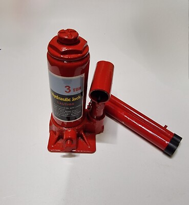 3T Schwerlast Hub Hydraulischer Flaschenheber Kapazität Auto Wohnwagen Bodenheber UK