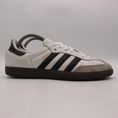 Adidas Samba OG Men's Size 8.5 Cloud White Core Black Sneakers B75806