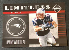 2011 Limited DANNY WOODHEAD #4 Limitless/249 PATRIOTS 🏈 Chadron State EAGLES 🦅
