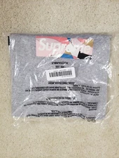 Supreme Emilio Pucci Box Logo Bogo T Heather Grey Dusty Pink - size L