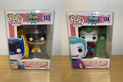 FUNKO POP! Surf’s up! Batman/The Joker Funko POP! Heroes Surf's Up Batman & Joker Vinyl Figure 2