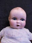 GRAND BÉBÉ CARACTÈRE ANCIEN - ALLEMAND - BISCUIT/TERRE DE PIPE - Hauteur 62 cm EUR 330,00