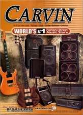 VINTAGE 2000 GUITARS & AMPS  PRINT AD