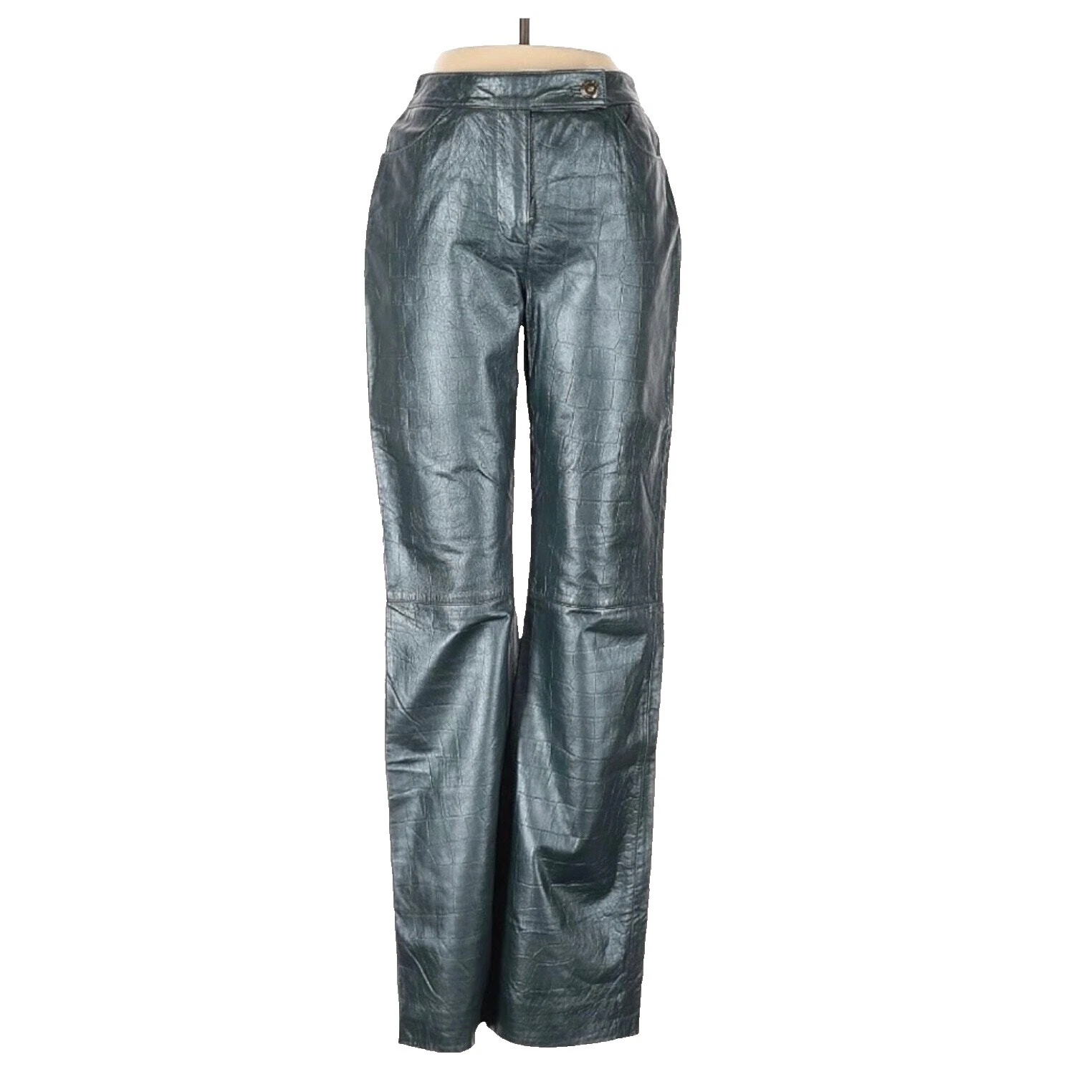 St. John's Bay calças de Couro Tamanho Normal para mulheres