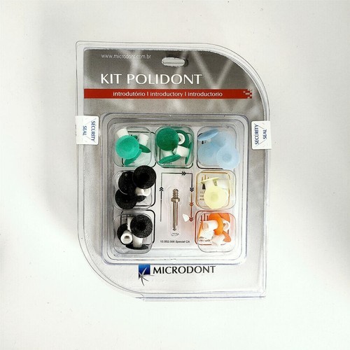 Kit pulidora de goma dental Microdont Polidont 29 piezas kit compuesto disco de pulido - Imagen 5 de 8