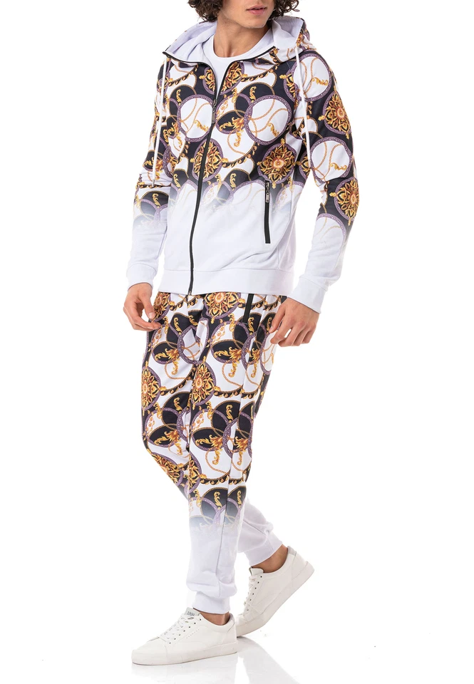Redbridge Herren Jogginganzug Set Sweat Track Suit Kapuzenpullover Jogginghose - Bild 4 von 4