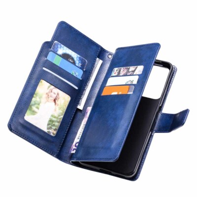 For Xiaomi Redmi Note 11 Pro 10 9s 9 8 Pro Wallet Card Holder Leather Case Cover