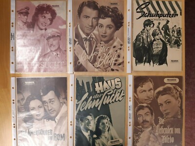 12 PROGRESS FILMVERLEIH Filmprogramme 1950-1970 Programm Cinema Kino Sammlung 7