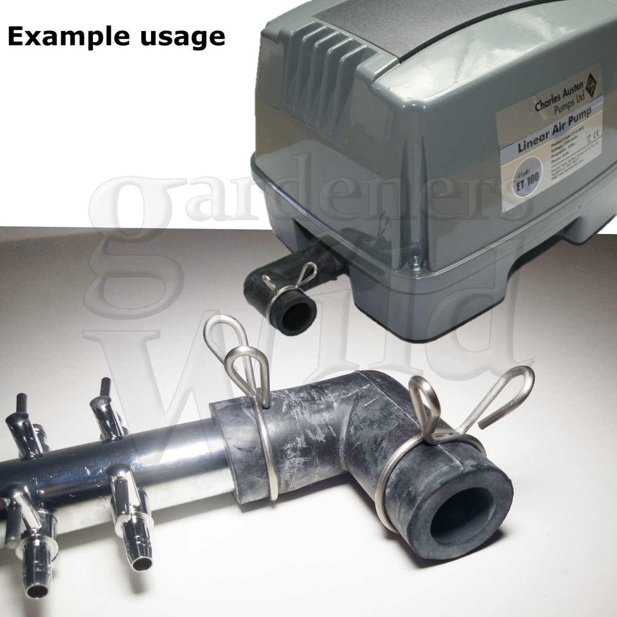 Conector Codo De Goma 16mm A 19mm: La Solución Perfecta Para Tu Bomba De Aire Charles Austen