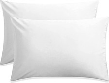 Travel Pillow Case 12x18 Size Pack 12x18" ENVELOPE 2 PC , White