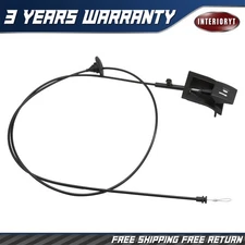 Hood Release Cable With Handle For 1987-91 F150 F250 F350 For Bronco E7TZ16916A