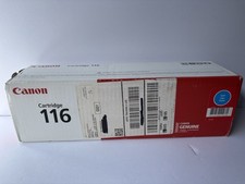 Genuine OEM Canon 116 Cyan Toner 1979B001 - NEW Sealed Damage Box