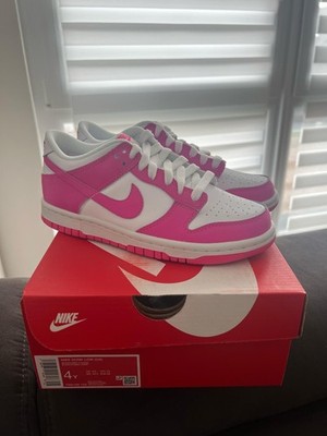 Schuhe Nike dunk low gr. 36 pink/weiß 
