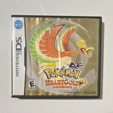 Nintendo Pok mon HeartGold Version Nintendo DS Original Case  Cover Art