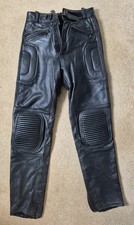 BIKERS PARADISE COWHIDE JEANS CE BIKER TROUSERS WAIST 30/INSIDE LEG 32"