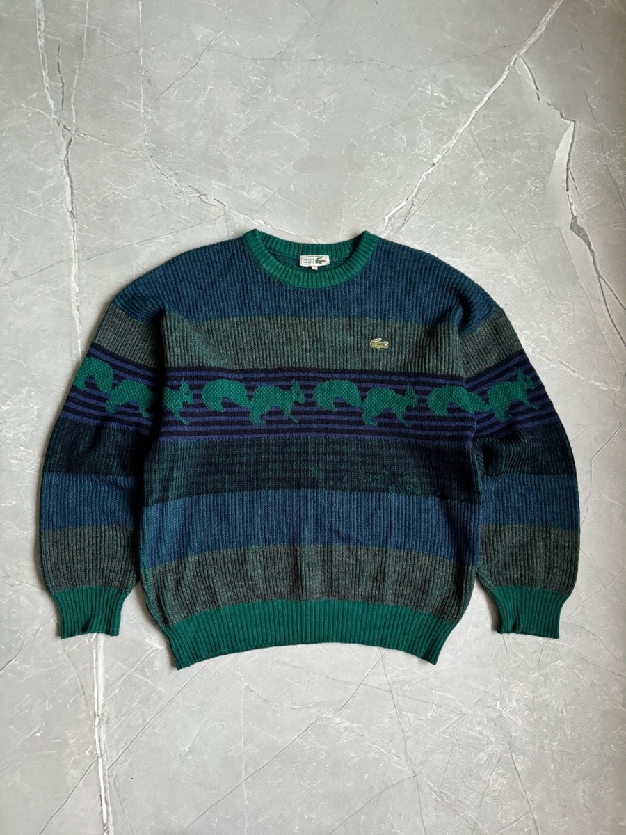 Vintage Lacoste Sweater Logo Chemise Lacoste Vintage 90s La