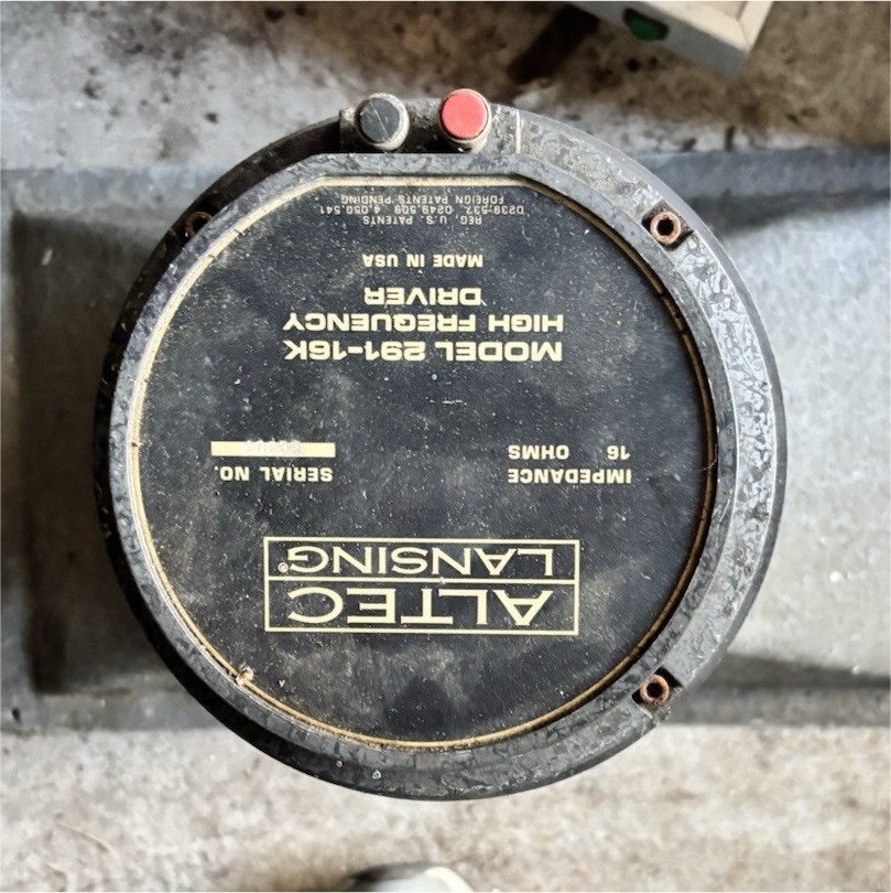 Altec Lansing 291-16B vintage audio equipment - eBay listing photo 4