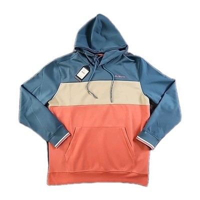 Ben Sherman  Ocean Blue Pull Over Mens Size Large NEW