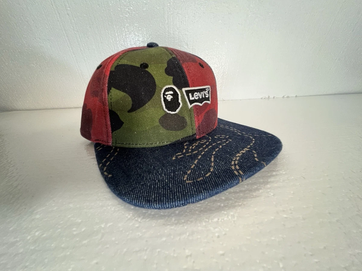 BAPE LEVI'S MULTICOLOR CAMO CAP 新品 Levi's Camouflage Multicolor Hats for Men for sale | eBay