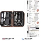 3 Swords Germany - brand quality 10 piece manicure pedicure grooming kit set ...