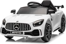 Voiture Électrique Enfant MERCEDES AMG GTR Télécommande 12V démarrage lent NEUF