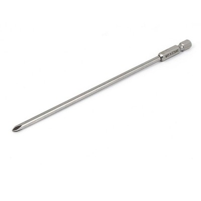1/4'' PH1 4mm Magnetic Phillips Screwdriver Tip 150mm Long