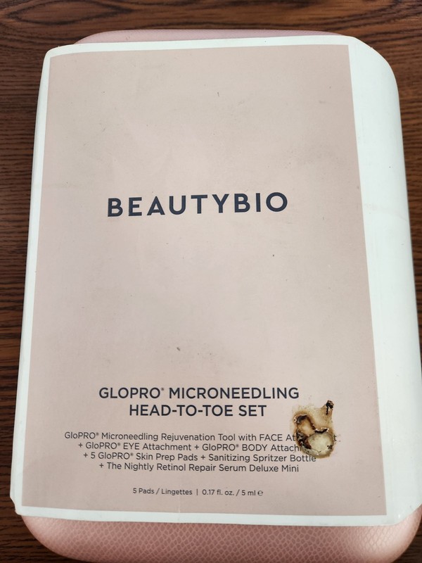 1 PC BEAUTYBIO BEAUTYBIO GLOPRO MICRONEEDLING HEAD TO TOE SET**READ DESCR**