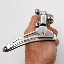 Suntour AR, 2 x 5/6/7 Speed Double Front Derailleur, 28.6mm Clamp, Vintage