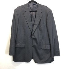Brooks Brothers 1818 Saxxon Madison Charcoal Sport Coat Blazer Men  s Size 45R