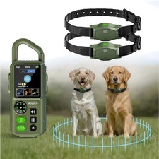Wireless Dog Fence - Portable Electric Fence, Dog Shock Collar, Perimeter Con...