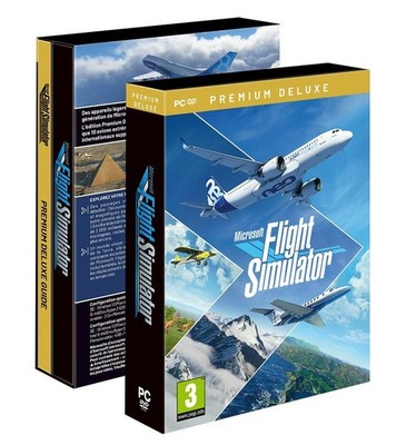 Microsoft Flight Simulator 2020 Premium Deluxe Box FR Version Mehrsprachig Neu