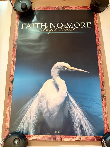 Faith No More Angel Dust Original 1992 Promotional Poster 24x36 Patton Bungle