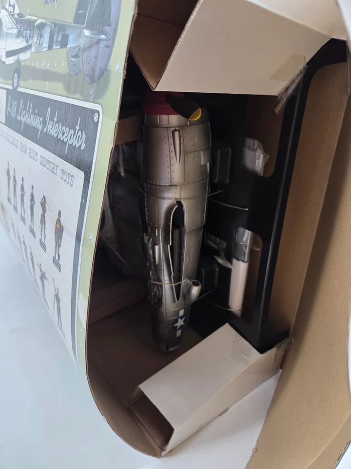 P-38 Lightning Interceptor D - Marcas de día Juguetes siglo XXI escala 1:18 leer Foto 3 de 4