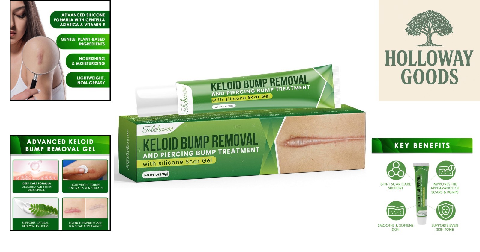 30g Silicone Gel for Scar Repair: Ideal for Surgical, Acne & Stretch Marks