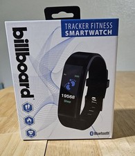 NEW-Billboard Tracker Fitness Smartwatch Model BB2657 Fitness Tracker  App Data