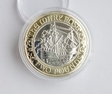 2011 Mary Rose £2 Two Pound Coin Brilliant Uncirculated From Royal Mint Set