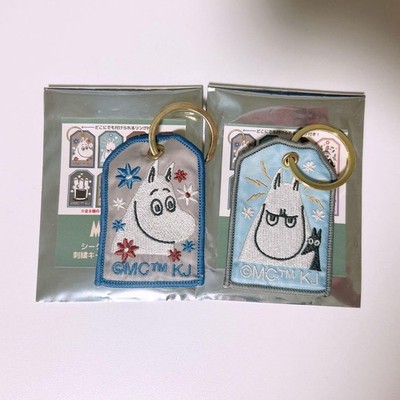 Moomin Series Embroidery Key Charm Set Unused Random 2 Pieces
