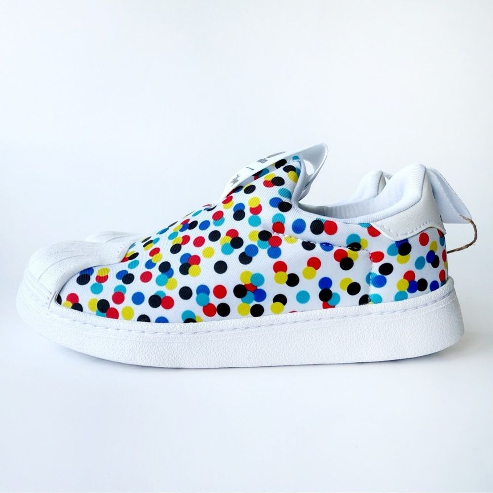 Adidas Disney Superstar 360 Shoes Kids Size 13K Mickey Minnie Mouse Slip On Adidas Disney Superstar 360 Shoes Kids Size 13K Mickey Minnie Mouse Slip On