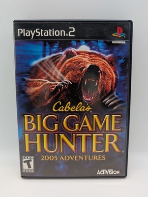 Cabela's BIG GAME Hunter 2005 Adventures Sony PlayStation 2 PS2 VERY GOOD COM